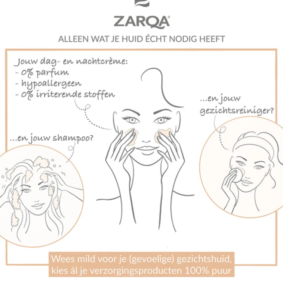 Zarqa Reinigingstonic Sensitive 200 ml
