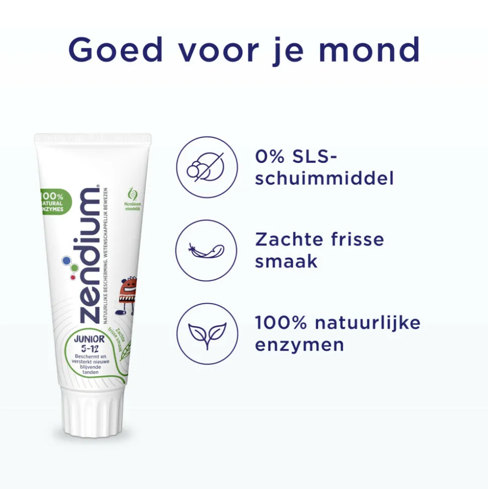 Zendium Tandpasta Junior 75 ml