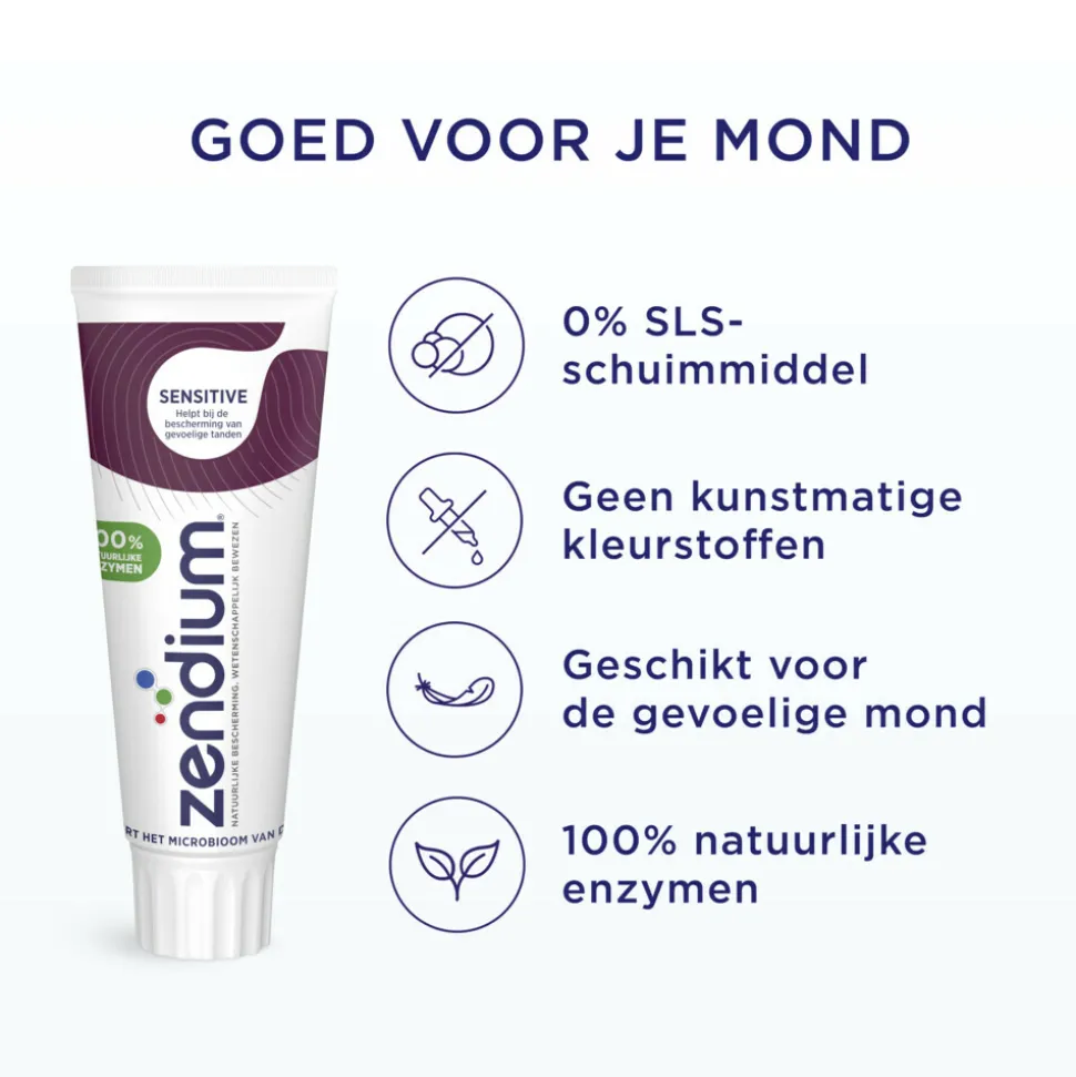 Zendium Tandpasta Sensitive 75 ml