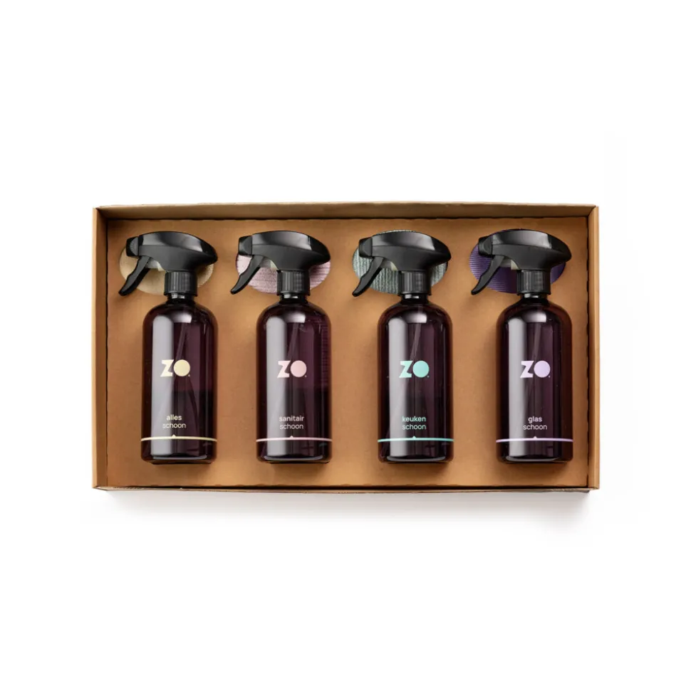 ZO Alles-, Sanitair-, Keuken- en Glasreiniger Probeerset 1 set