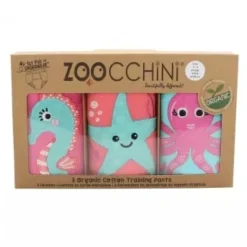 Zoocchini Oefenbroekje 2-3 jaar Girls Ocean Gals 3 stuks