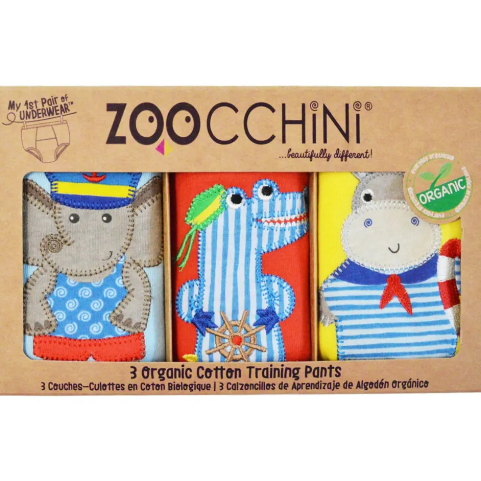 Zoocchini Oefenbroekje 2-3 jaar Maritime Mates 3 stuks